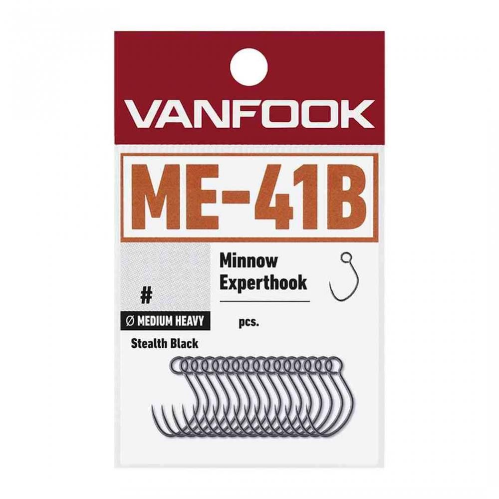 VANFOOK ヴァンフック ME-41B ミノーエキスパート ミディアムヘビー #8 ステルスブラック