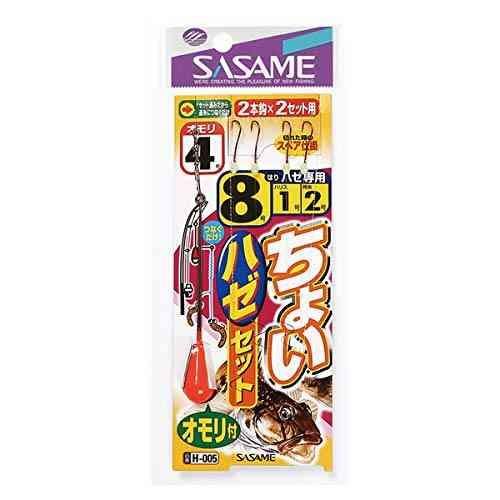 SASAME ささめ針 H-005 チョイハゼセット 6号1