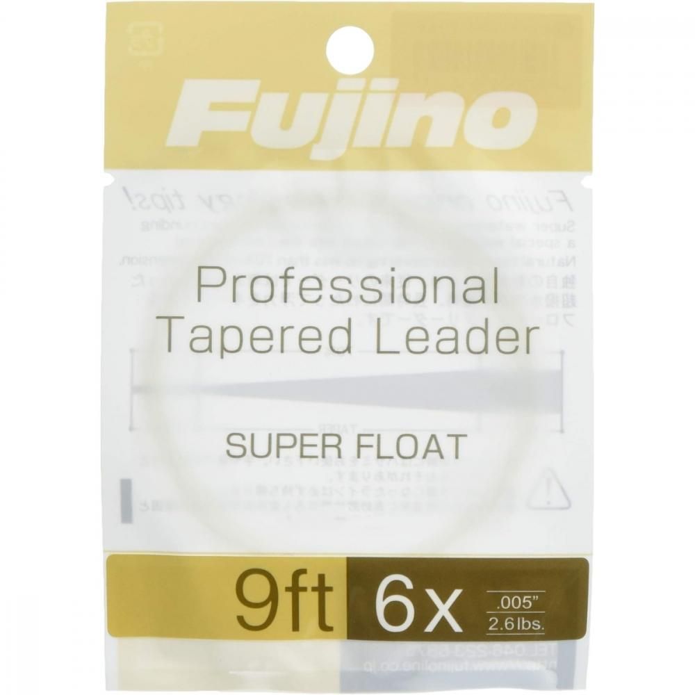 FUJINOLINE フジノライン F-5 スーパーフロートリーダー 9ft 6X