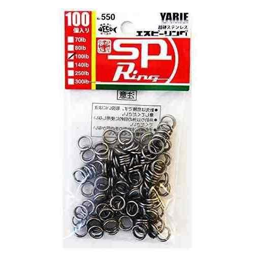 YARIE ヤリエ 550 エスピーリング 100LB 100個入