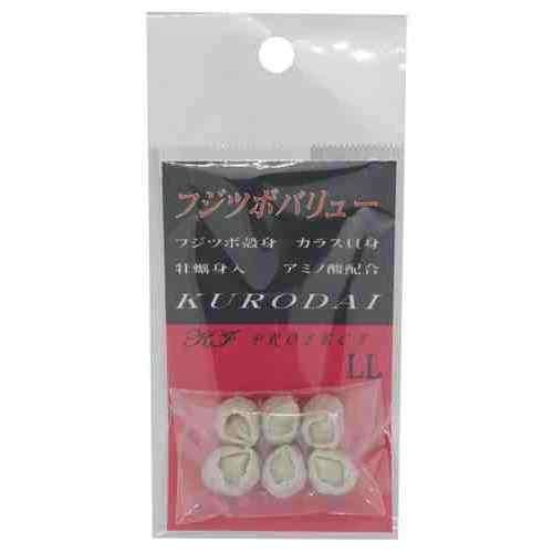 天然素材を使用した釣り餌で、魚に警戒心を与えずに釣ることが可能です。 ミドリ貝エキス、カキ身、アサリ身にアミノ酸を配合 黒鯛が好む食感と強い匂い、味を再現 ずれにくく、手返しが早い リアルなミドリ貝の形とサイズを再現 耐久性に優れ、針先を傷めずに取り付け可能 スペック サイズ: LLサイズ カラー: グレー系