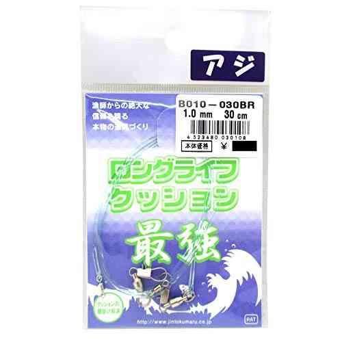 JINTOKUMARU 人徳丸 ロングライフクッション1.0mm30cm ブルー 2入
