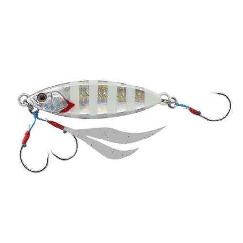 ジャッカル ジグ フラッグトラップ リーフ 40g グローストライプ/ボーダーホロ スーパーライトジギング
