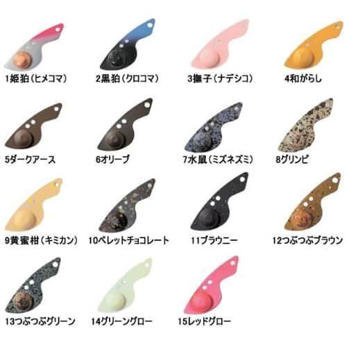 FPBルアーズ LURE'S ナイアス 2.0g Titanium Head #11 ブラウニー