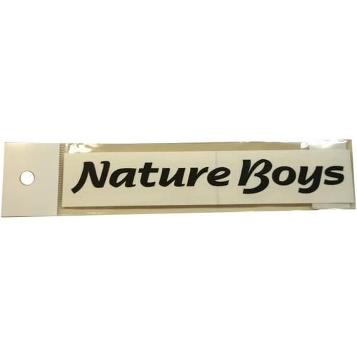 NATUREBOYS ネイチャーボーイズ ステッカー 黒抜き M