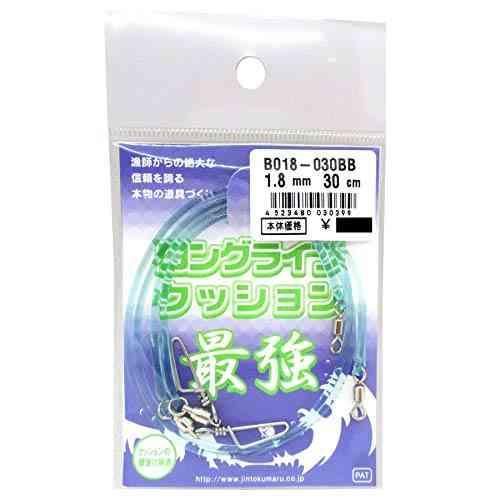 JINTOKUMARU 人徳丸 ロングライフクッション1.8mm30cm ブルー 2入