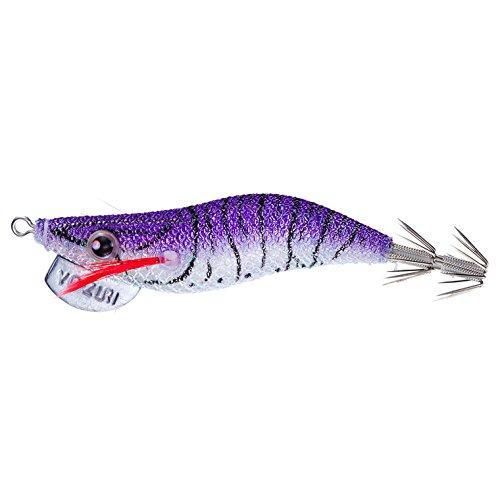 ヒイカ専用の高アピールエギ。夜光ボディとパープルバックのシルエットが特徴。 昼夜問わず安定した釣果が期待できる 特にマズメ時に効果的 操作性が良く、簡単にイレギュラーダートが可能 グローオーロラアイで視認性が向上 ヒイカ専用スナッグレスシンカー搭載 ヒイカに最適な沈下速度を実現 スペック サイズ: 2.0号 重さ: 8.5g 沈下スピード: 約3.0秒/m カラー: LPU（夜光パープル） 魚種: アオリイカ ルアーの種類: エギ ルアーカラー: 紫系 ルアー下地カラー: 夜光ボディ（グロー）