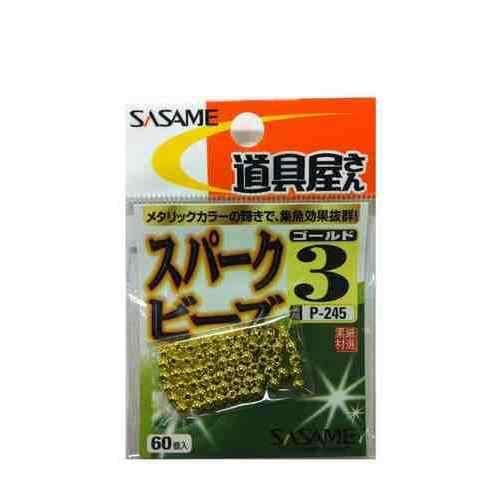 SASAME ささめ針 P-245 道具スパークビーズ(ゴールド) 3