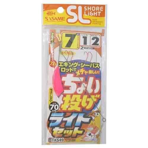 SASAME ささめ針 TKS49 特選 SLちょい投げ ライトセット 7号
