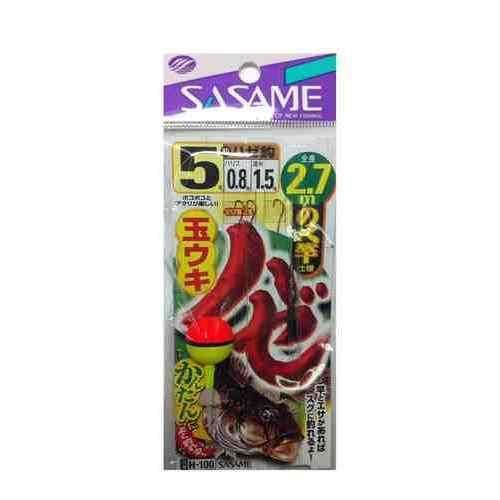 SASAME ささめ針 H-100 ハゼ玉ウキ2.7m 5号0.8