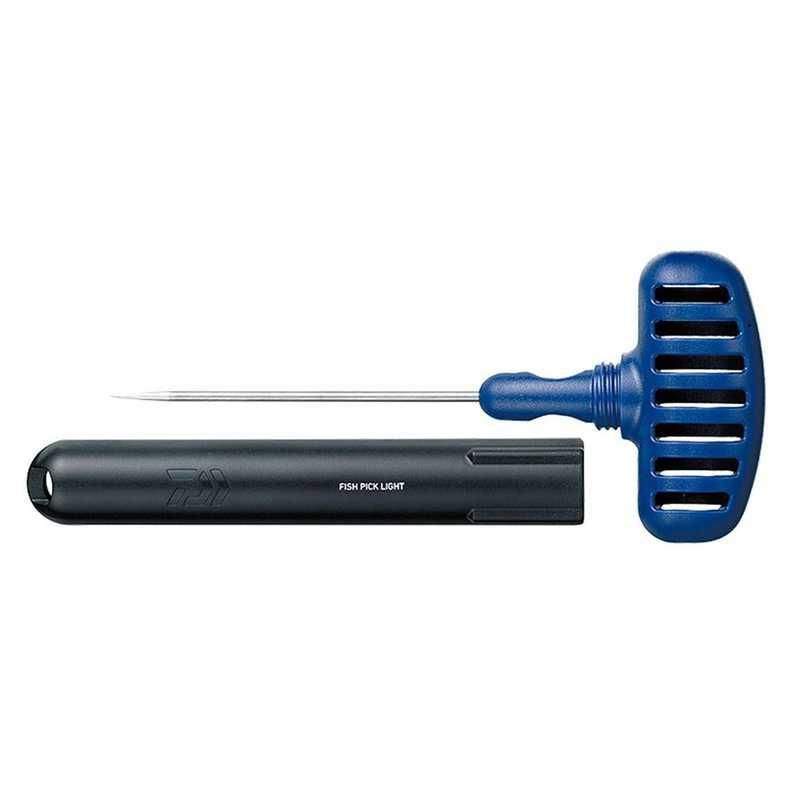 釣った魚を美味しくいただくための活け締め具。 握りやすい大型パワーハンドルを採用 先端部は刺しやすいテーパー仕上げ 本体とキャップはスクリュー式でしっかり固定 キャップ先端部にホールがあり水切れが良好 ピンオンリール等への取り付けが可能 アイスピックとしての使用は不可 スペック カラー: ブルー系 メーカー品番: 04920146
