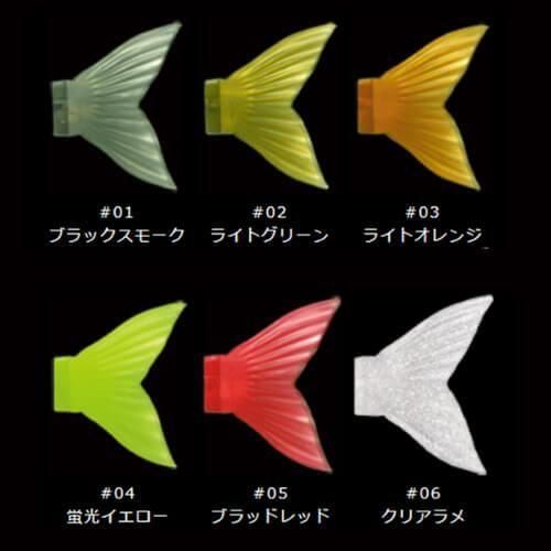 Gancraft ガンクラフト ジョインテッドクロー178スペアソフトテール #03 ライトオレンジ