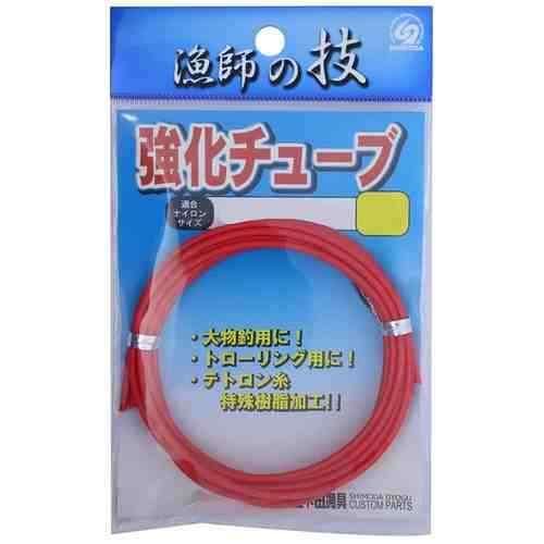 下田漁具 強化チューブ #3L (2mm) 赤