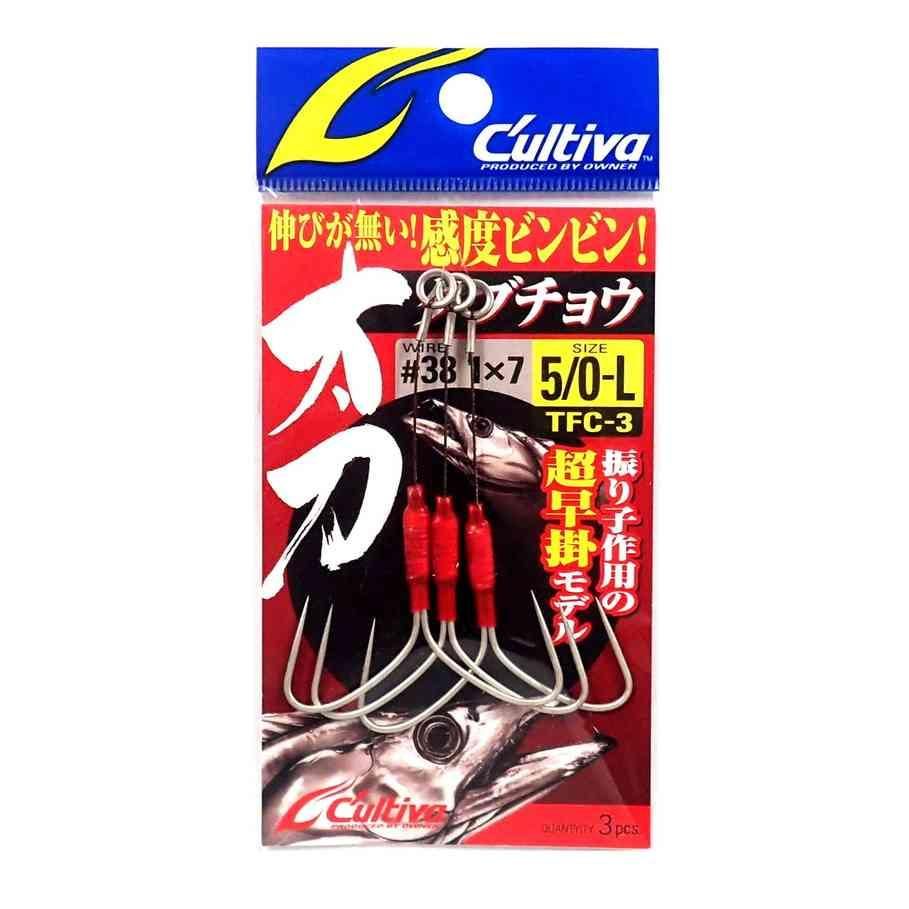 振り子作用を活かした超早掛モデル。 広角尖鋭フックがフォール中のバイトを自動で掛ける 伸びのないワイヤー仕様でショートバイトを確実に伝達 柔らかいジャークでも振り子のように追従してフッキング スペック サイズ: 5/0ロング ワイヤー長: 3.0cm カラー: ブラック系 メーカー品番: No.11786