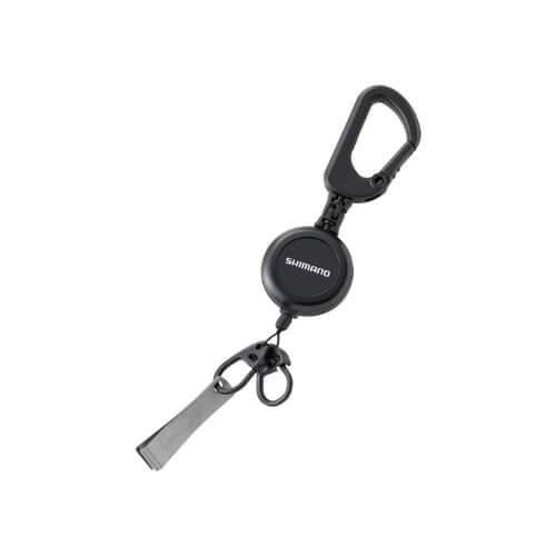 SHIMANO シマノ UH-213W カラビナリールCR ラインカッター付 ブラック
