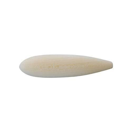 ウッドブランク (ペンシルタイプ) バスウッド 1本 材質: バスウッド 全長: 120mm 最大直径: 29.0mm 重量: 20.9g