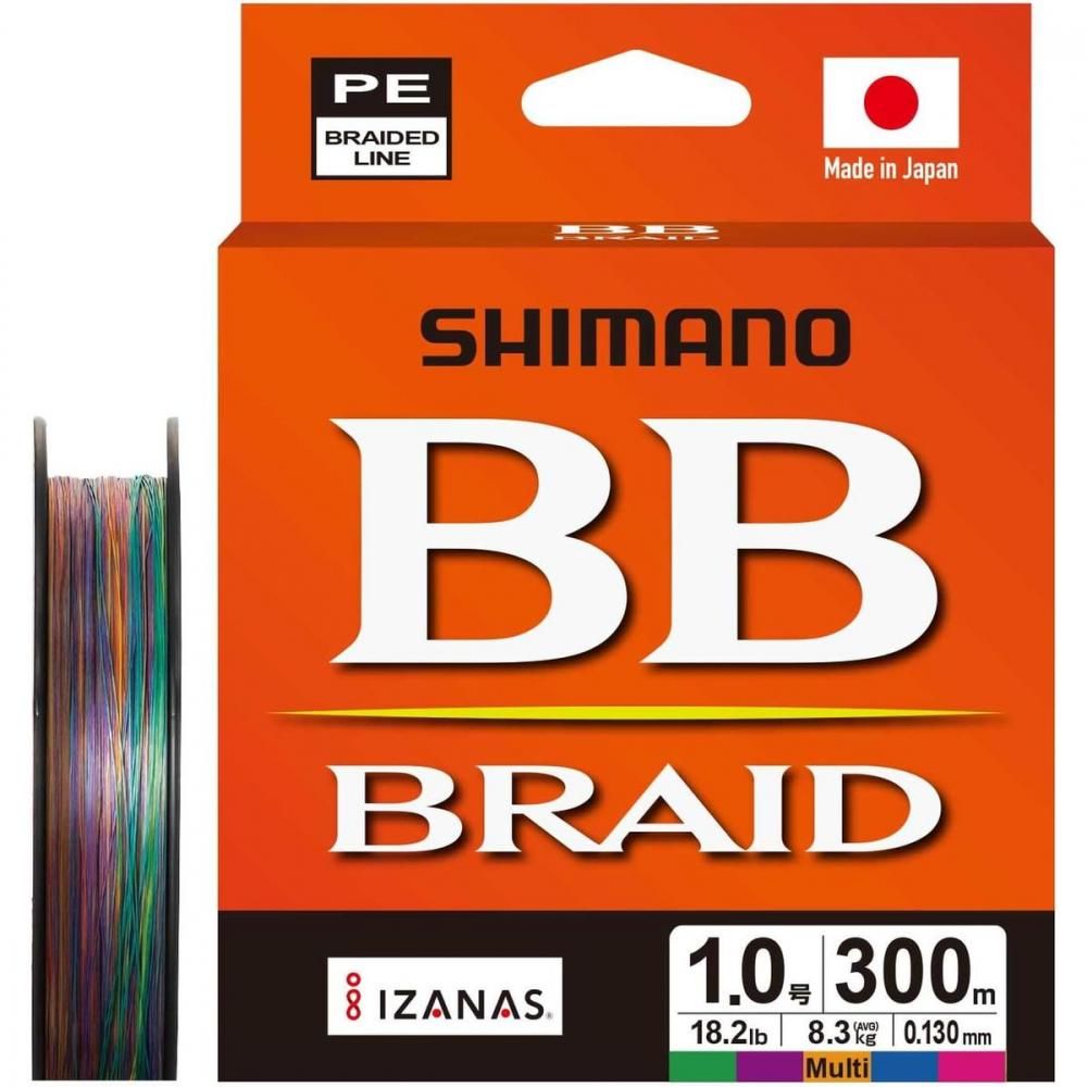 SHIMANO シマノ BB BRAID 300M LD-M74Y 5色 1