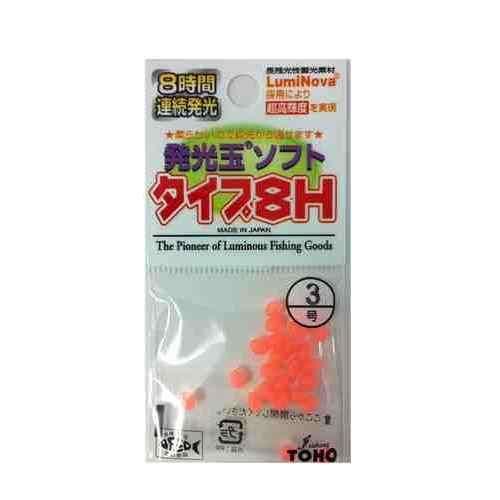 TOHO 東邦産業 発光玉ソフト・タイプ8H 3号 ピンク