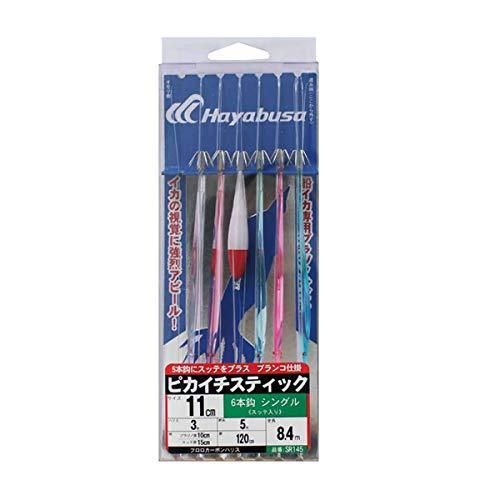 HAYABUSA ハヤブサ SR145 ピカイチスティック 11cm シングル 6本スッテ入 11 3
