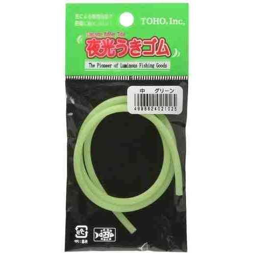 TOHO 東邦産業 夜光ウキゴムヘッダー式 中 グリーン