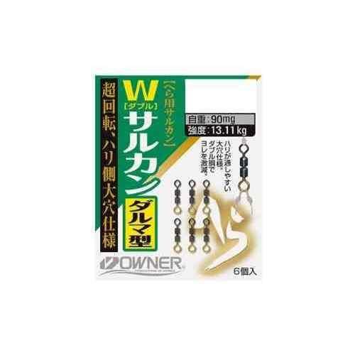 高い回転性能を持つサルカン。釣りの際のストレスを軽減する設計。 超回転機能により、スムーズな動作を実現 鈎側に大穴を採用し、鈎セットが簡単 ダブル胴構造でヨレを大幅に減少 下側の大穴にはセッサなら10号まで通すことが可能 大穴マーキング仕様で鈎の通しやすさを向上 スペック 形態: サルカン 号数: 22号 強度: 13.1kg 重量: 90mg