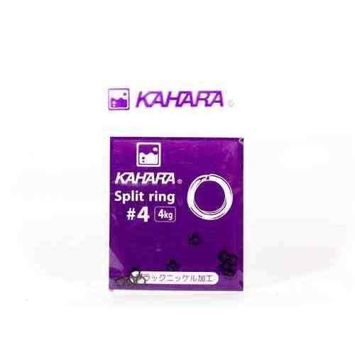 KAHARA Japan カハラジャパン スプリットリング ブラック #4.0