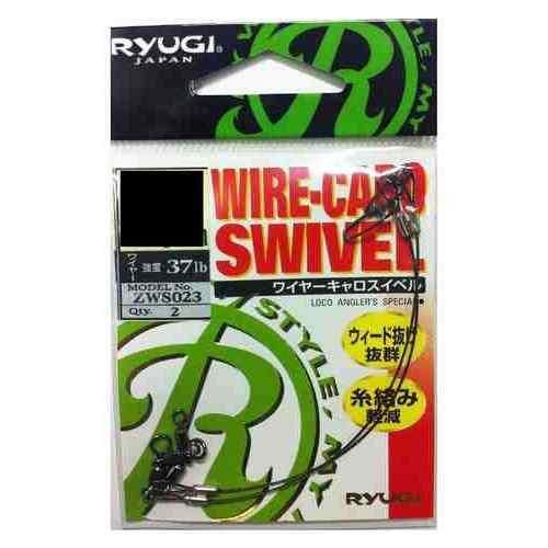 RYUGI リューギ ZWS023 ワイヤーキャロスイベル 18cm