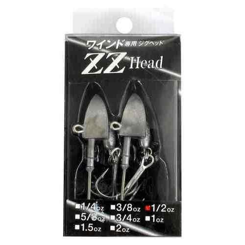 oz-tackle オンスタックル ZZヘッド 1/2oz スタンダード(鉛無垢)(フック付)