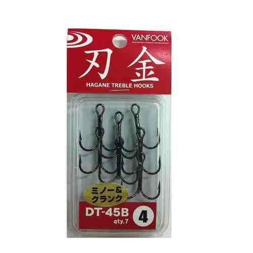 VANFOOK ヴァンフック DT-45B 刃金トレブル NSブラック #4