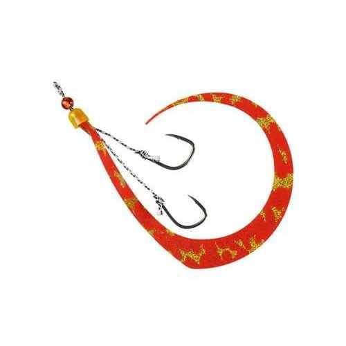 JACKALL ジャッカル ビンビンスイッチ キャンディ スペアラバーフックセット ショート F-0068 オレンジゴールド