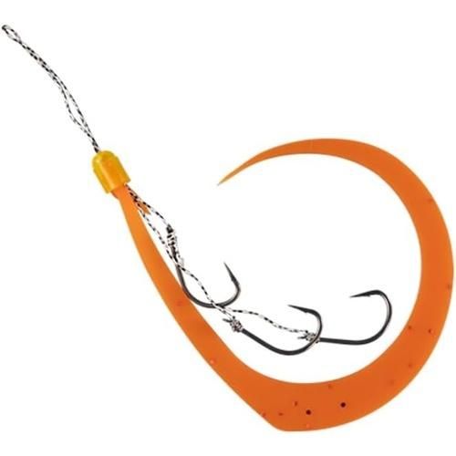 JACKALL ジャッカル ビンビンフック 無双 ネクタイフックセット 3本針 F-0347 スケスケオレンジ