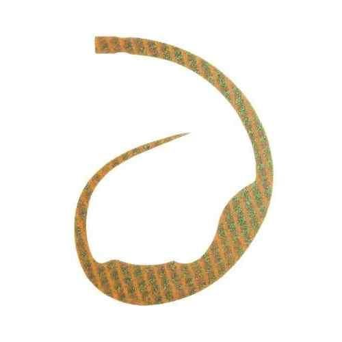 START スタート MC-15 シリコンネクタイ マジカーリー #15 グリーンラメスケール