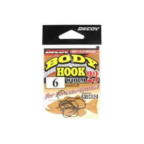 DECOY デコイ ワーム23 ボディーフック #6