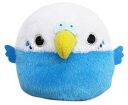 とりだんご セキセイインコ・あお ぬいぐるみ 小鳥 高さ7cm*