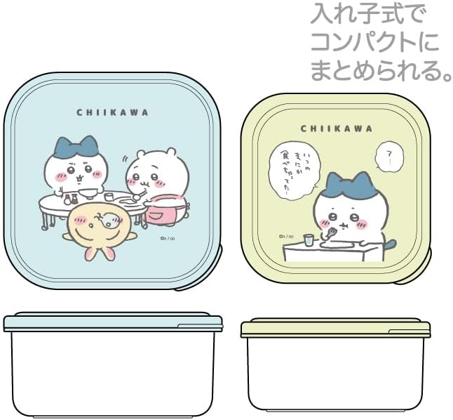 ちいかわ シール容器 2Pセット グッズ おもちゃ ぬいぐるみ*即納