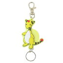 \期間限定P2倍10%offクーポン対象 最大2000円off/ポケットモンスター ラバーリールキーホルダー キーリング デンリュウ グッズ ポケモン ぬいぐる...