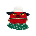 \P2倍2点で送料無料&5%off最大半額スーパーSALE限定/かえるのピクルス 獅子舞 ポンチョ 3×21×20cm グッズ ぬいぐるみ おもちゃ 新品 *