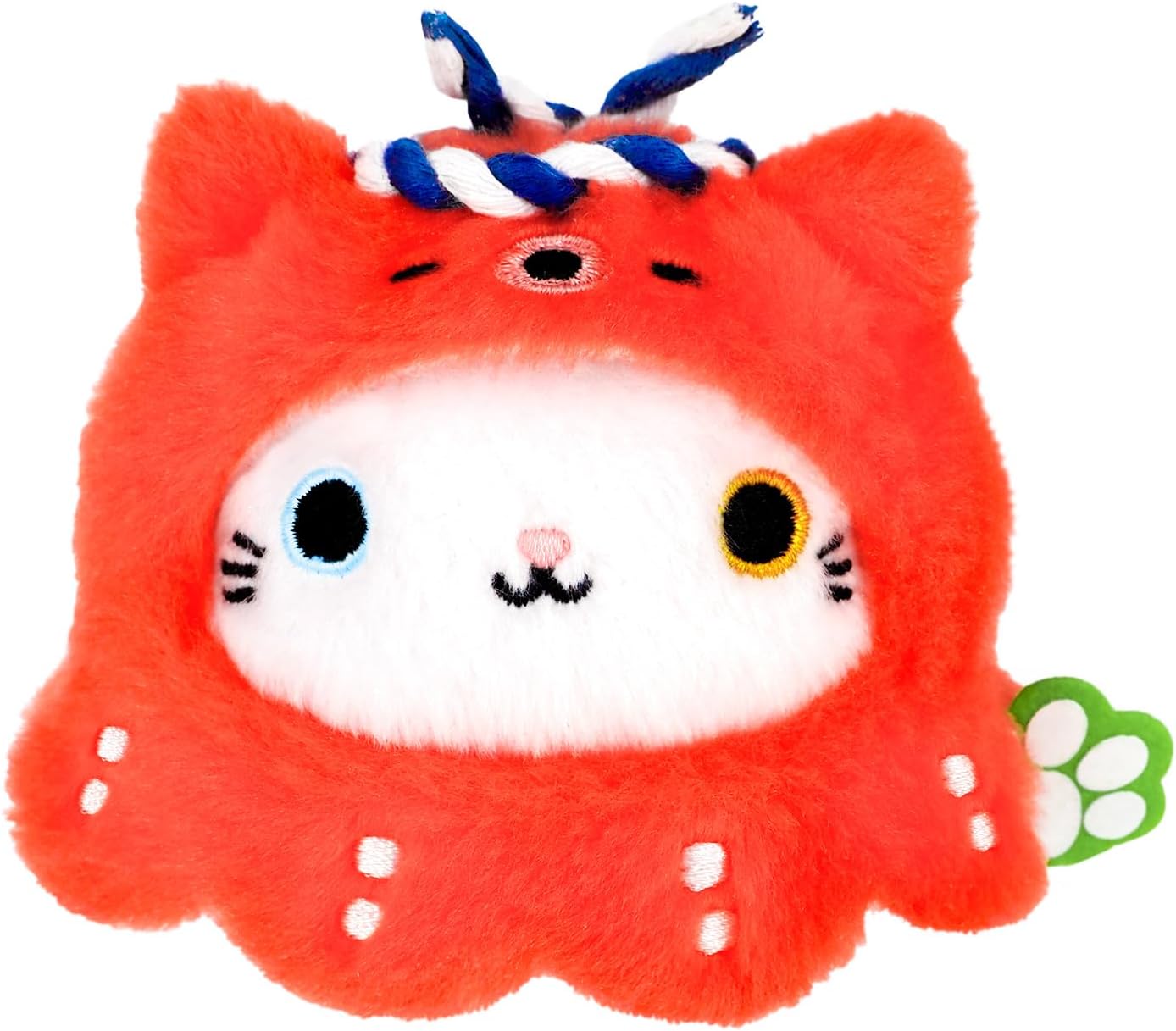 ご当地だんご タコの大将ねこだんご(大阪) W7.5×D7×H7cm ぬいぐるみ 新品 * 即納