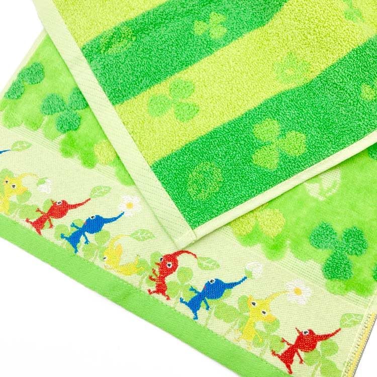 [クーポン利用で10%off][超目玉]ピクミン フェイスタオル ピクミンワールドのサムネイル