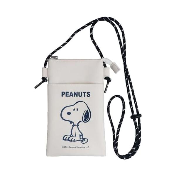 ピーナッツ スヌーピー ファスナーサコッシュ *