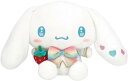 【スーパーSALE限定10%OFF】いちご新聞 シナモロール M ぬいぐるみ サンリオ グッズ おもちゃ 新品 *