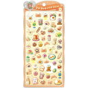 パン うるちゅるポップシール ぷっくりシール アクリルシール ステッカー デコ デコレーション 目印 ぬいぐるみ おもちゃ 雑貨 * 即納