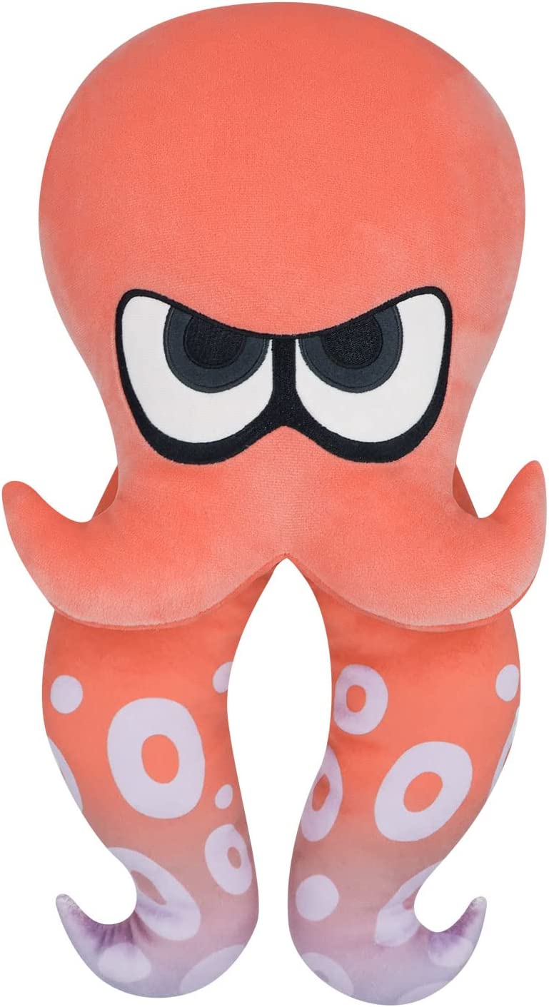 Splatoon3 ALL STAR COLLECTION タコ レッド(M) ぬいぐるみ 高さ42cm*