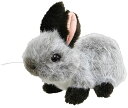 ウサギ グレー うさぎ ぬいぐるみ りくのなかまたち 約17cm どうぶつ 動物 アニマル グッズ 雑貨 おもちゃ *