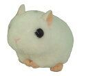 ぶるぶるハムスター パールホワイト ぬいぐるみ 高さ7cm*即納