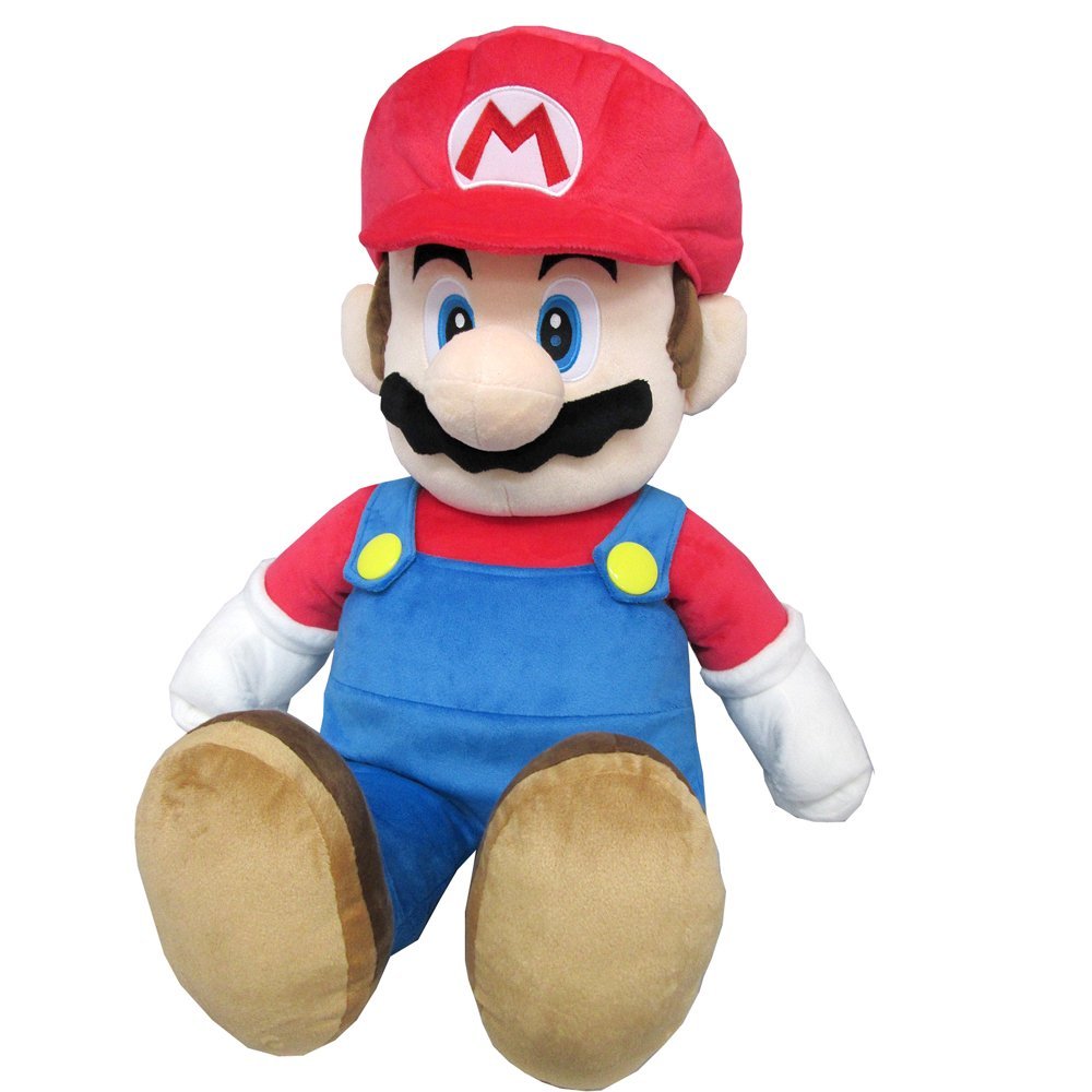 [クーポン利用で10%off]スーパーマリオ マリオ (L) ぬいぐるみ 座高60cm ペーパーマリオ オリガミキング Switch 任天堂 マリオメーカー