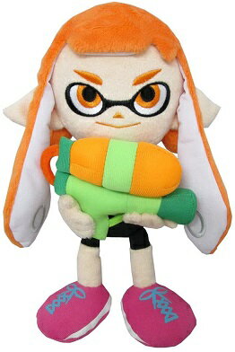 スプラトゥーン2 Splatoon2 スプラシューター ガールA(S) ぬいぐるみ 高さ26cm SP01