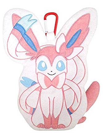 [クーポン利用で10%off][超目玉]ポケットモンスター ぬいぐるみ ぺたふわポーチ ニンフィア 27cm ポケモン Pokemon ソード シールドのサムネイル