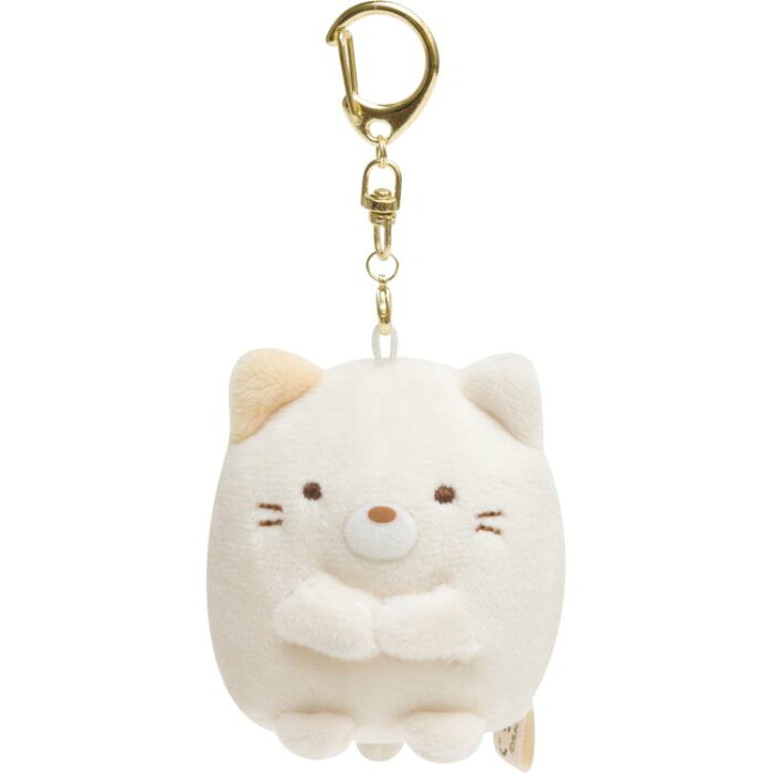 [10%offクーポン][目玉]すみっコぐらし スーパーもーちもちぶらさげぬいぐるみ ねこ マスコット キーホルダー マスコット すみっこぐらし グッズ 約6cm [あす楽][ぬいぐるみ グッズ おもちゃ 雑貨 キッズ ベビー プレゼント 送料無料][目玉]