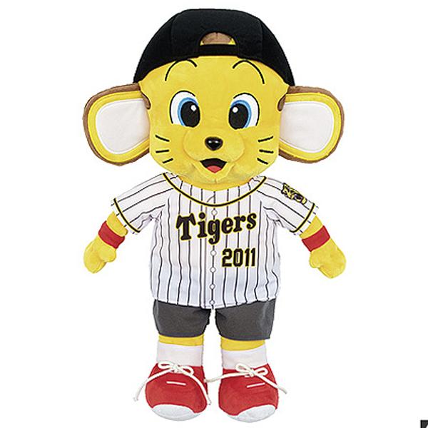 [クーポン利用で10%off][超目玉]阪神タイガース トラッキー ラッキー キー太 ぬいぐるみ (キー太 ぬいぐるみ L ホーム ユニフォーム 2022年ユニフォームのサムネイル